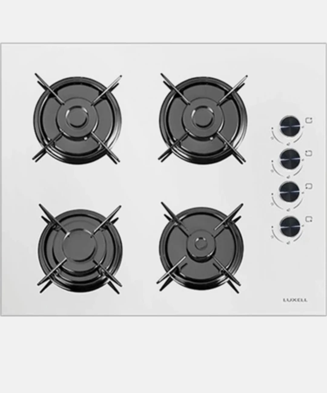 Luxell Beyaz Cam Ankastre Ocak (OC88)